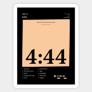 JAY-Z - 4:44 Tracklist Album Magnet